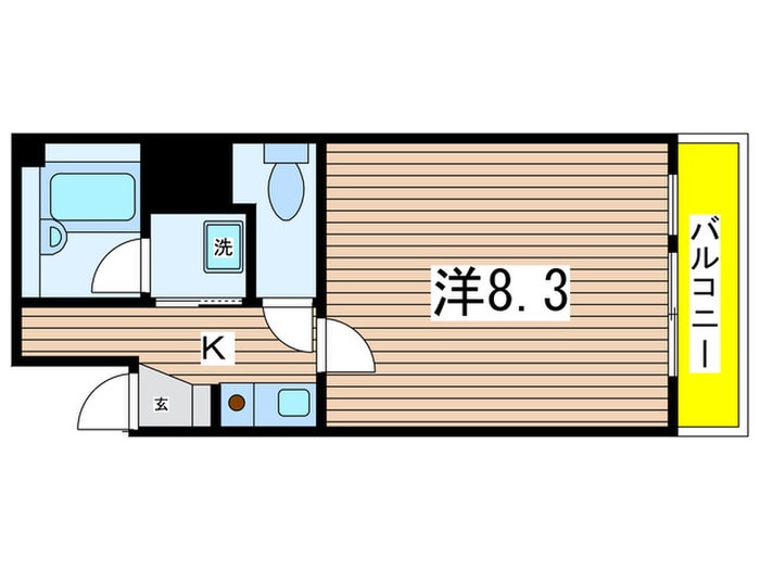 日吉第５コ－ポ別館の物件間取画像