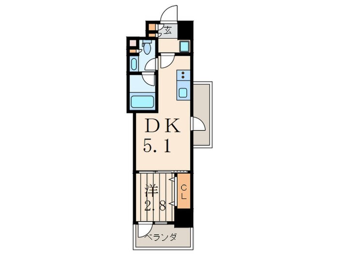 レジディア碑文谷の物件間取画像