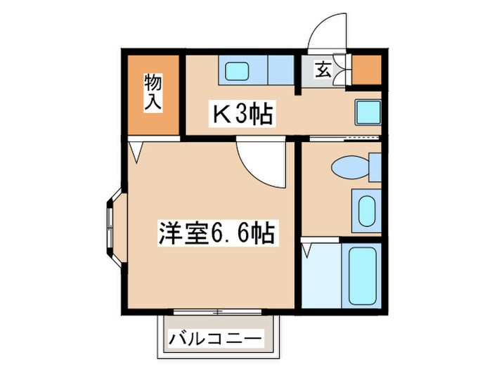 プレ・デ・ガール百合ヶ丘（３）の物件間取画像