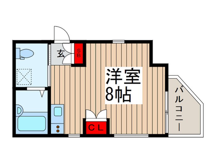 フェリオⅡの物件間取画像