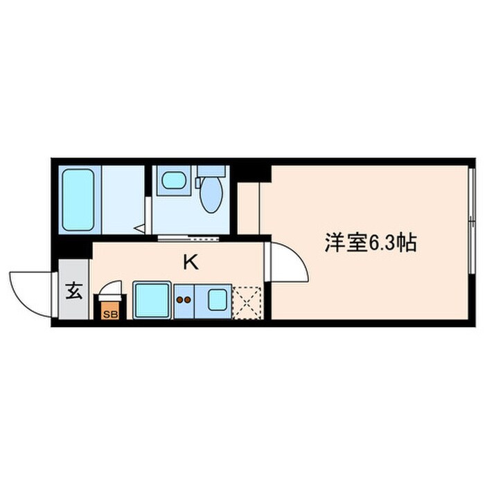 ＡＲＫＳ町屋の物件間取画像