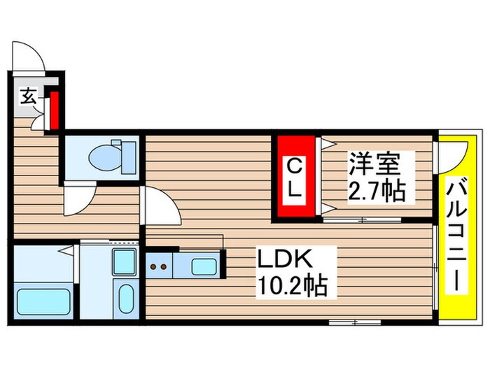 仮称）千葉市稲毛区稲毛台町 新の物件間取画像