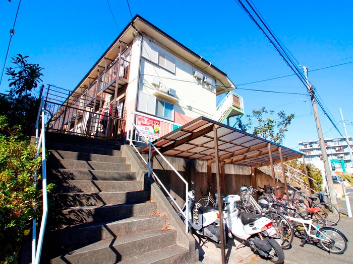 ハイツ天野Ａの物件外観写真