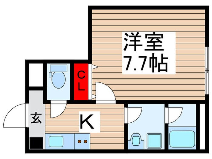 Sotterranea（ｿｯﾃﾗﾈｱ）の物件間取画像