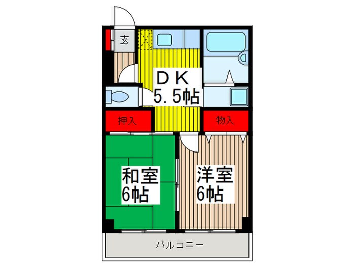 物件間取画像
