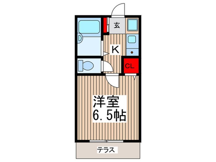 ベラコ－ト豊の物件間取画像