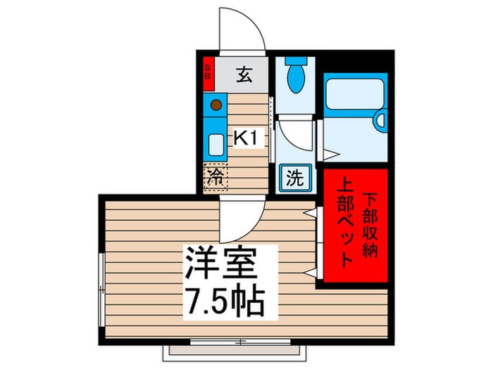 SAUZERの物件間取画像