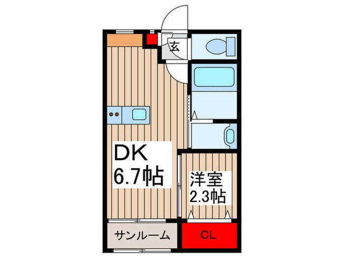 アルジェンタの物件間取画像