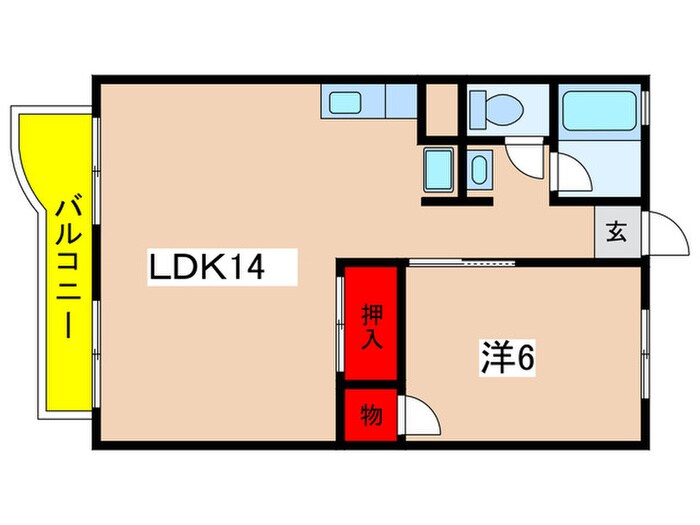 リバーサイドヴィラの物件間取画像