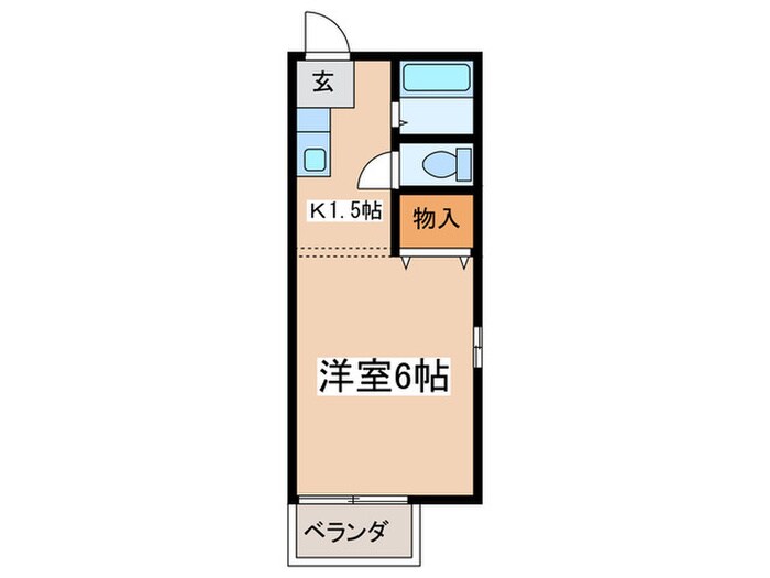 大野レジデンス　B棟の物件間取画像