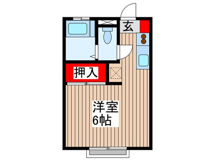 コーポアドナンの物件間取画像