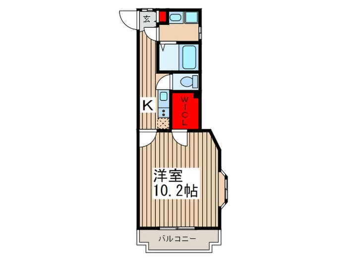 ドミ－ルコ－トの物件間取画像