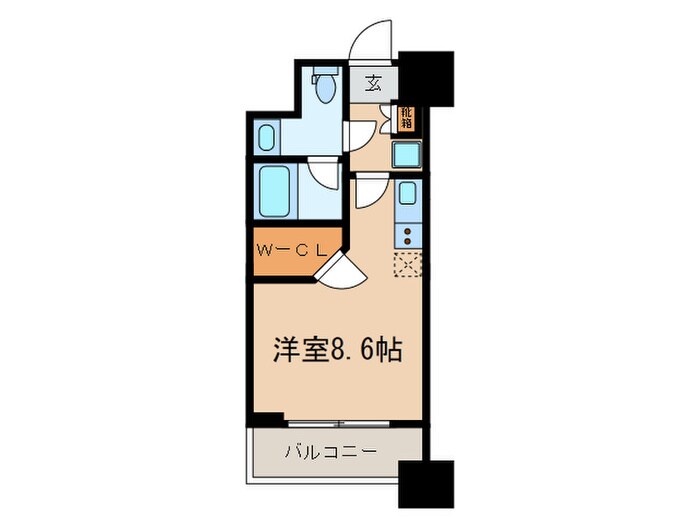 ﾊﾟｰｸｱｸｼｽ御茶ノ水ﾋﾙﾄｯﾌﾟの物件間取画像