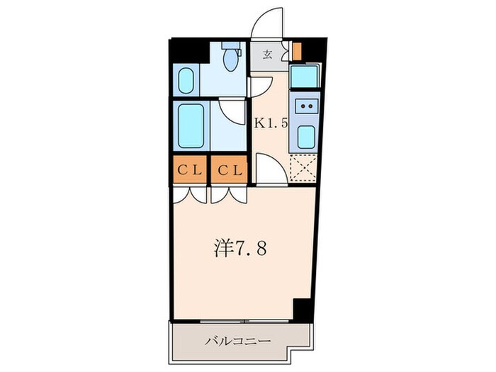 ディームス麻布狸穴町の物件間取画像