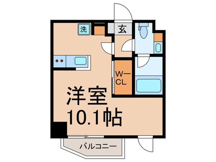 オルサス新江古田の物件間取画像