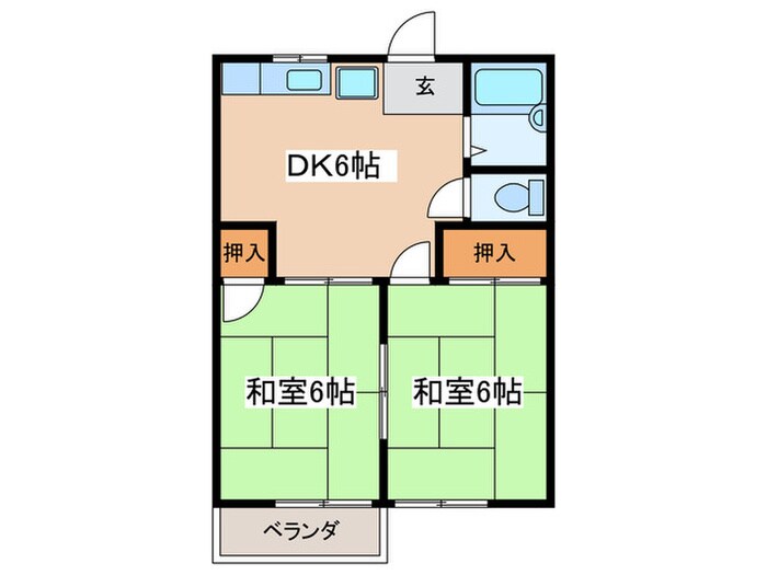 パレス光陽の物件間取画像