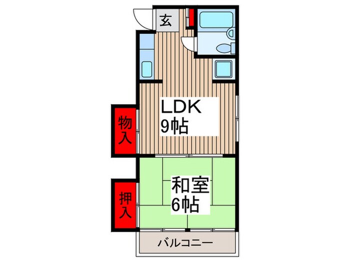 シティ元町の物件間取画像