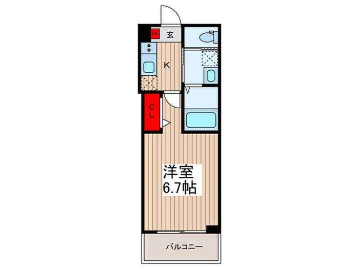 robot home 小村井の物件間取画像