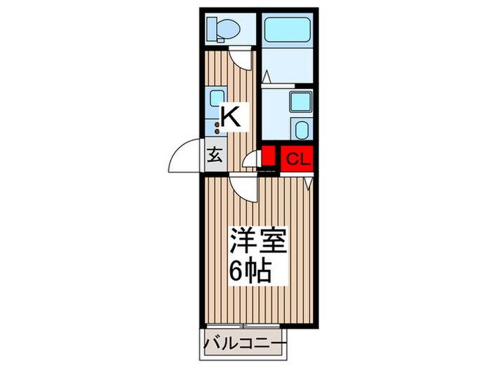 イースタンスカイ大和田の物件間取画像