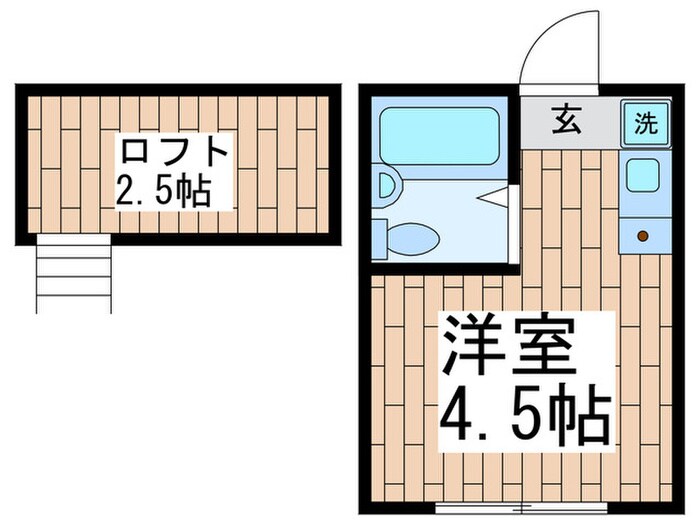アンビションⅥの物件間取画像