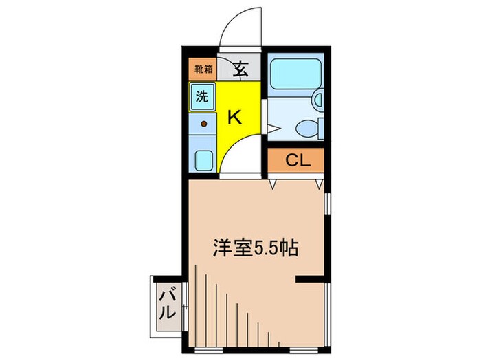 フィール馬込の物件間取画像