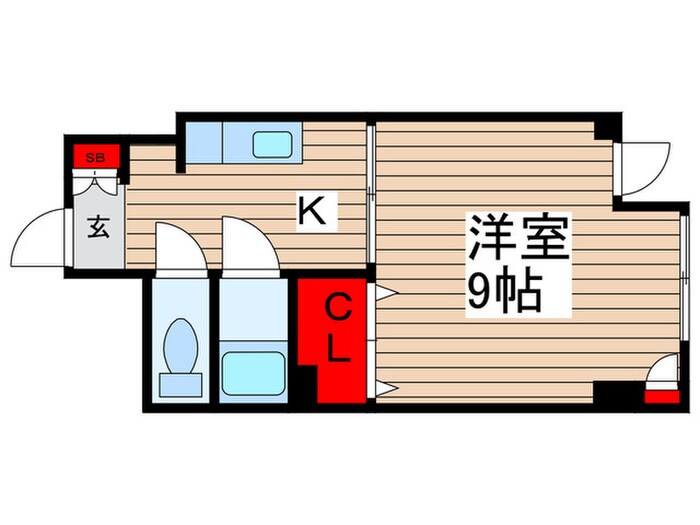 カーサフクイの物件間取画像