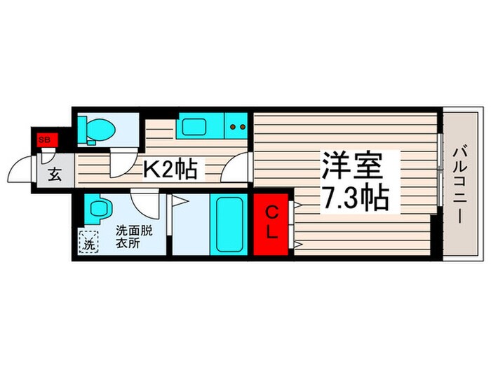 ルピナスAの物件間取画像