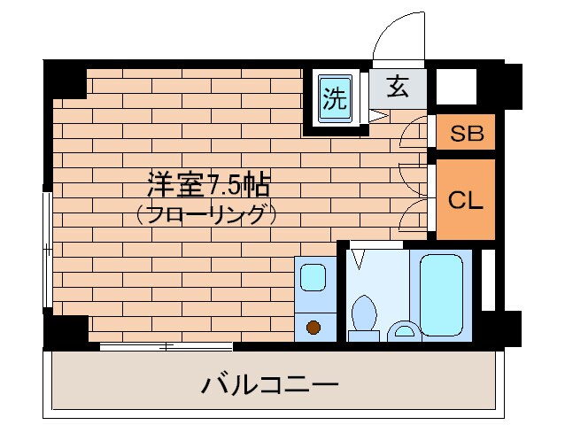 トポスＭ駒沢の物件間取画像