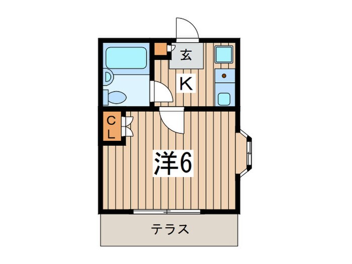 エクレ－ル中央林間の物件間取画像