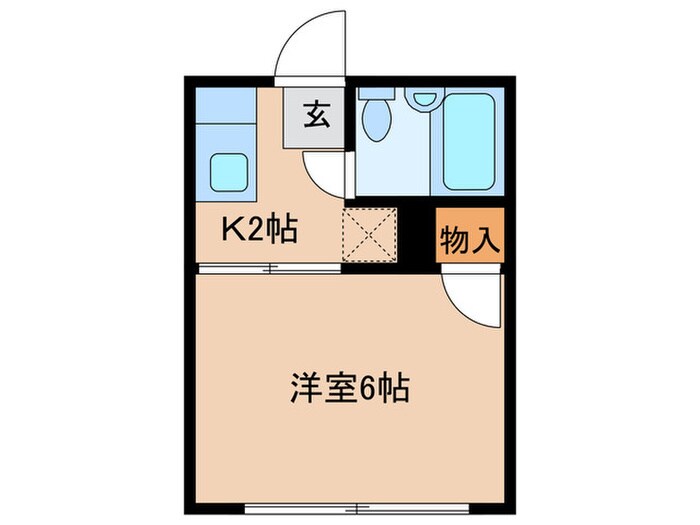 サングリーンの物件間取画像