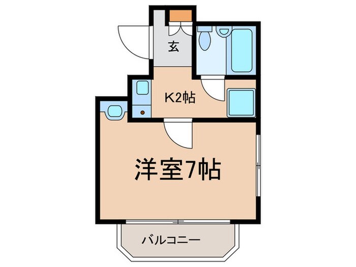 ユーコート下落合の物件間取画像