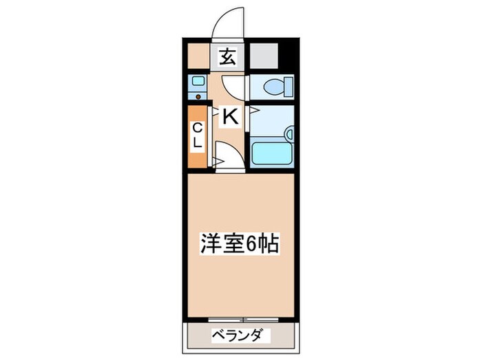 エスポワ－ル別所の物件間取画像