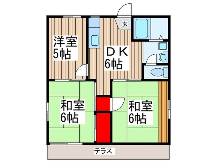 物件間取画像