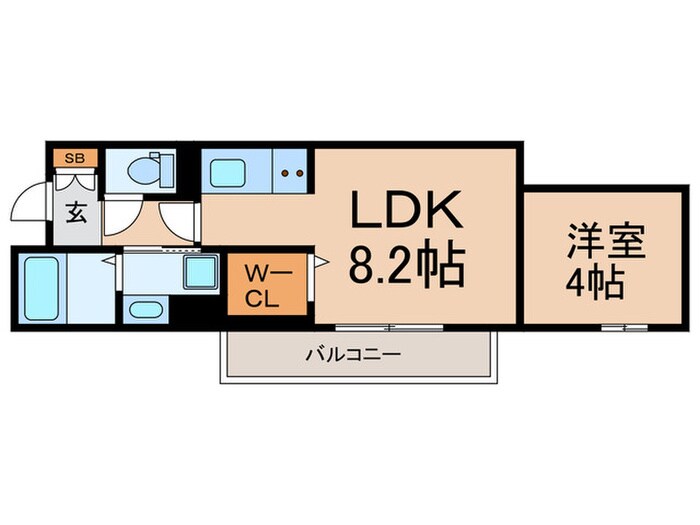 グラナーデ東新町の物件間取画像