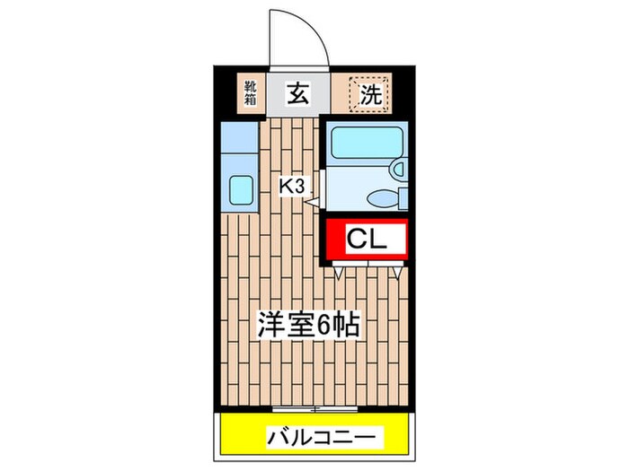 アコルデ元住吉の物件間取画像