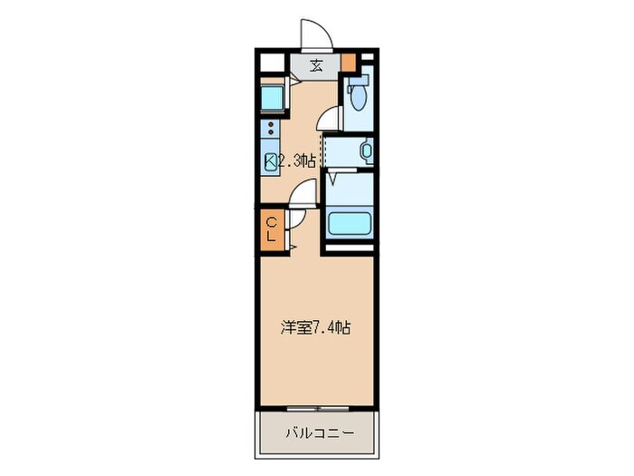 リルゥの物件間取画像