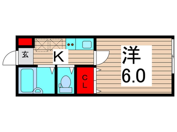 Rising Gateの物件間取画像