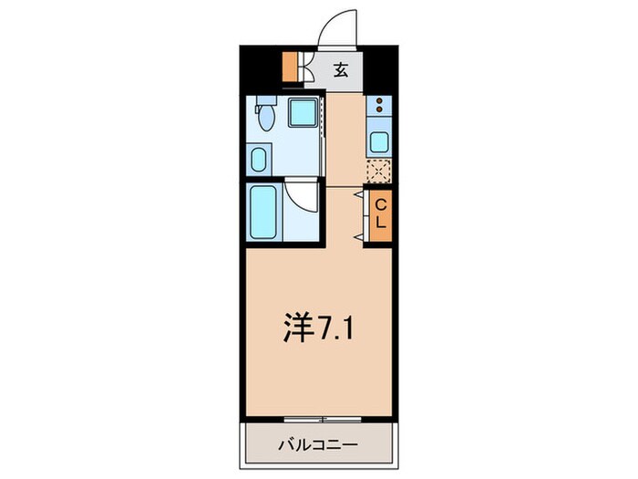 ブルーノコート蒲田の物件間取画像