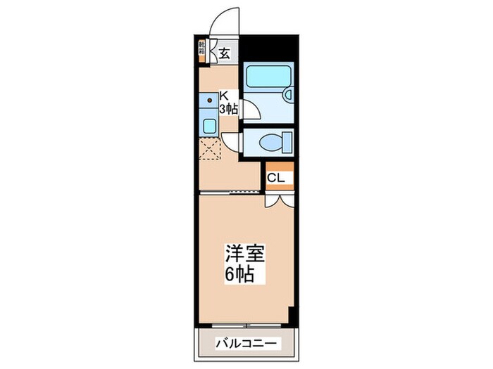 パルティ－ル昭島の物件間取画像