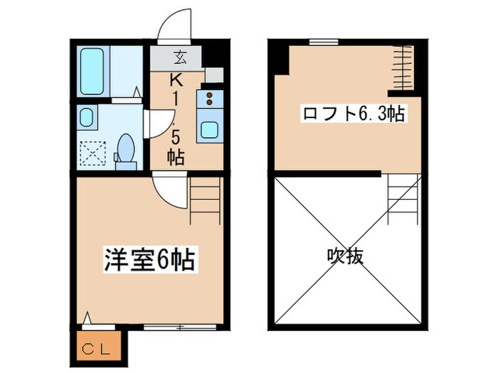 物件間取画像
