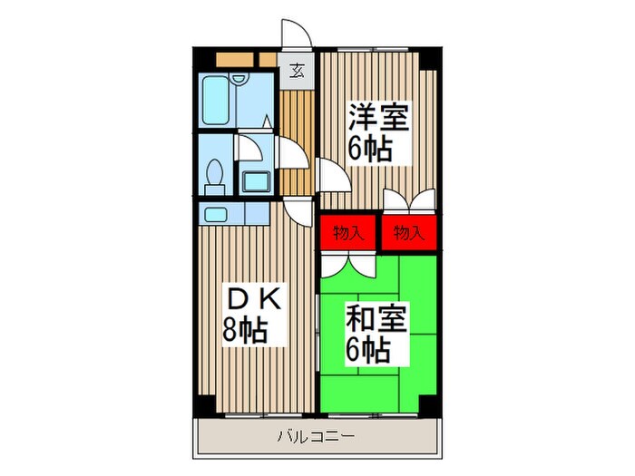 物件間取画像