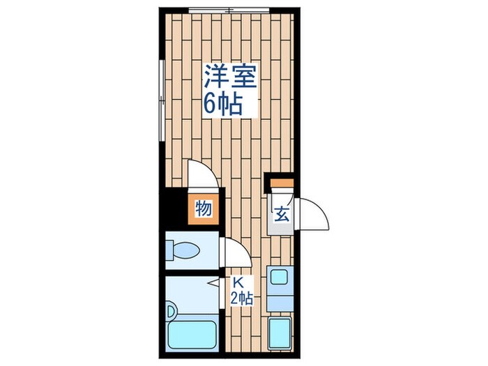 物件間取画像