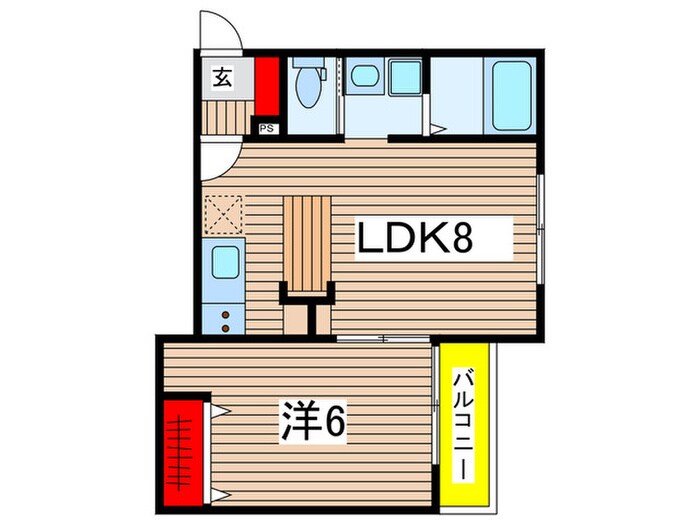 仮）穴川２丁目共同住宅新築の物件間取画像