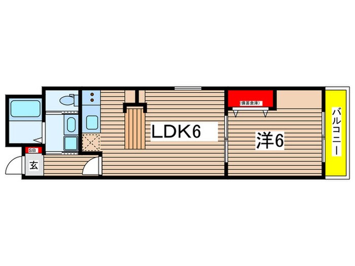 仮）穴川２丁目共同住宅新築の物件間取画像