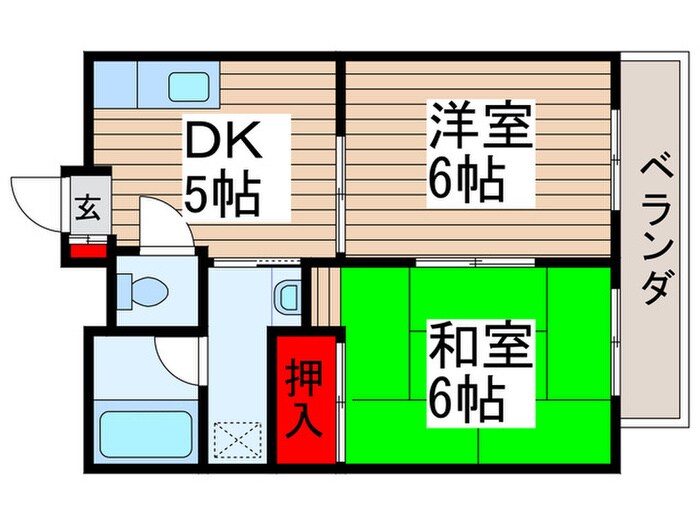 松本ビルの物件間取画像