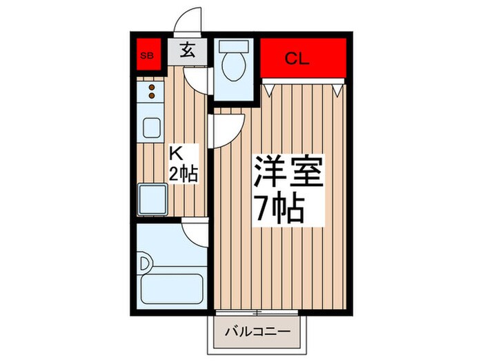 物件間取画像