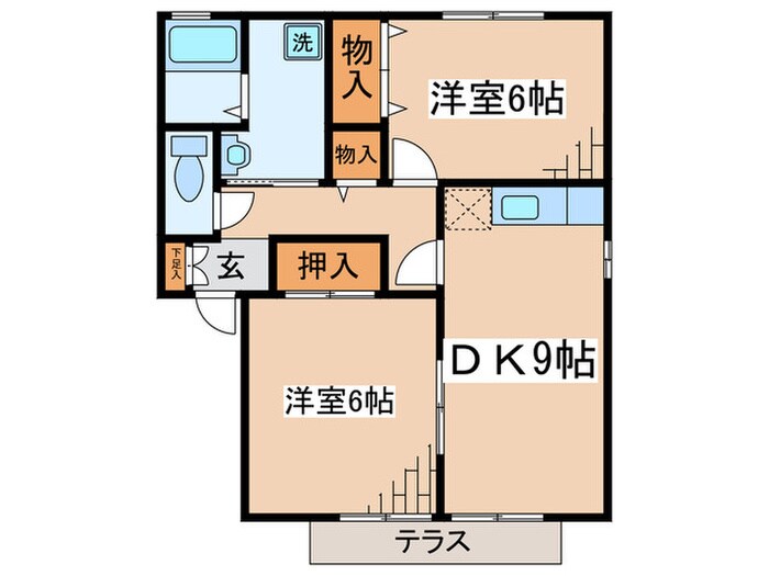 エトワ－ルＢの物件間取画像