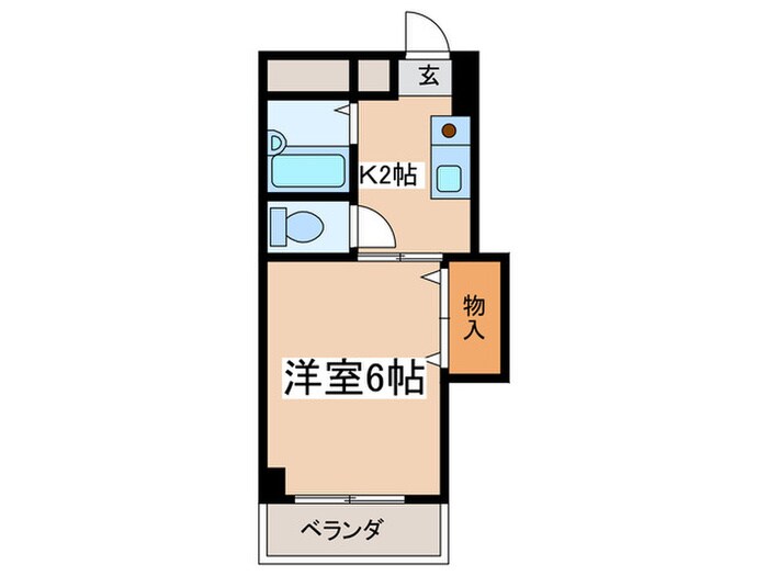 メイプルエイトの物件間取画像