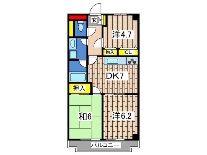 藤セルシオの物件間取画像