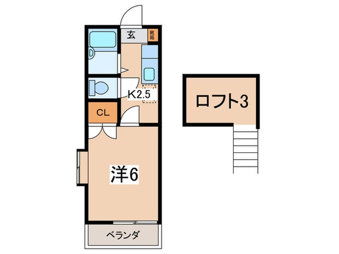 ホワイトヒルズの物件間取画像